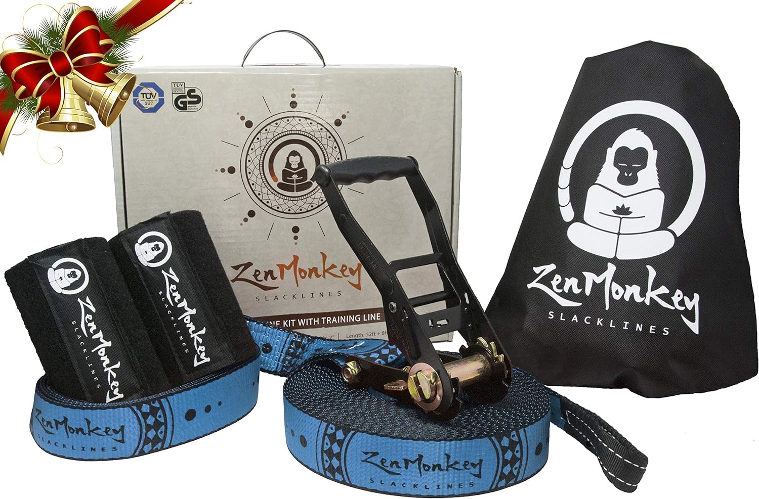 Classic 60ft Slackline Kit - Zen Monkey Slacklines